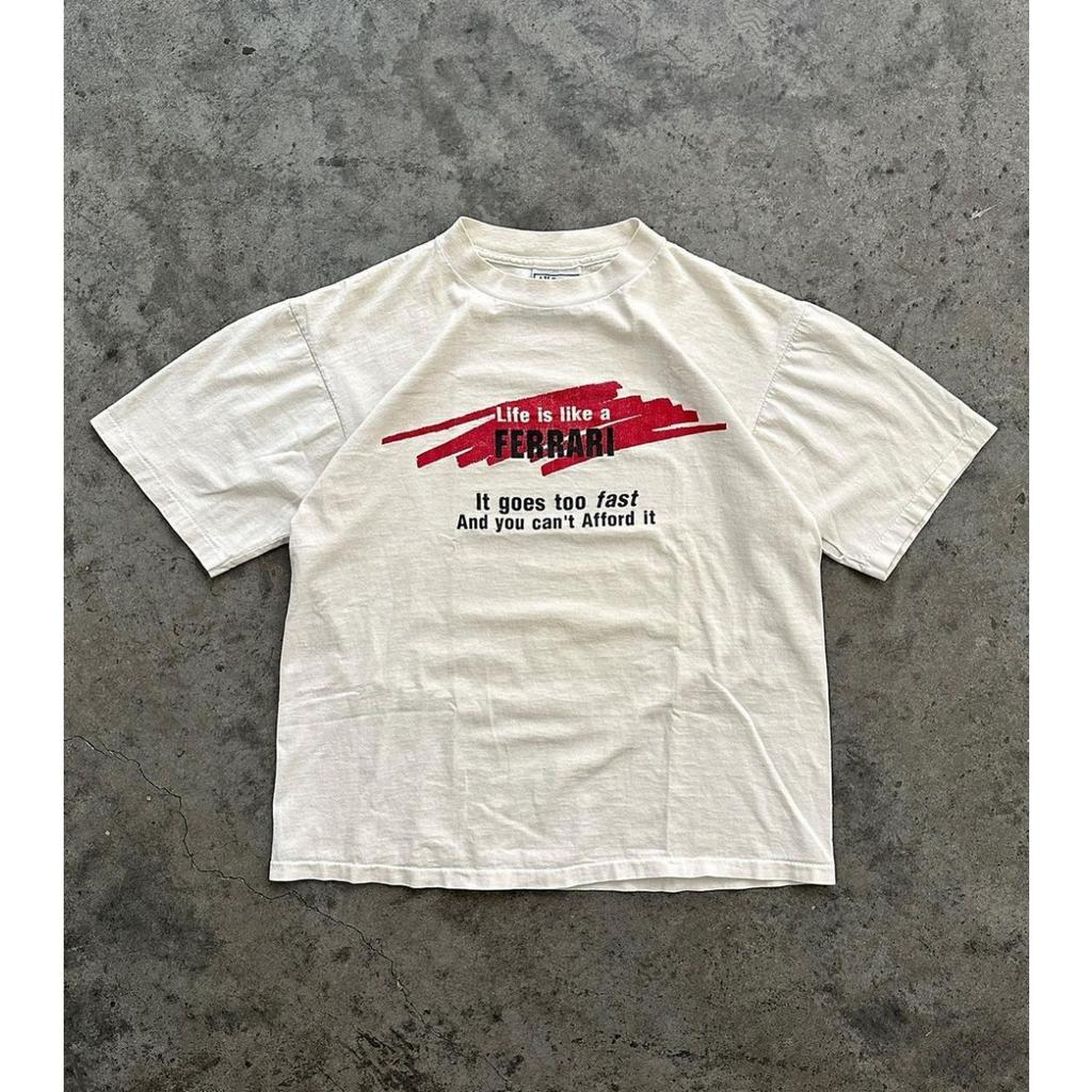 ZYLLO New Letter Printed Round Neck Short-Sleeved T-Shirt for Men and Women