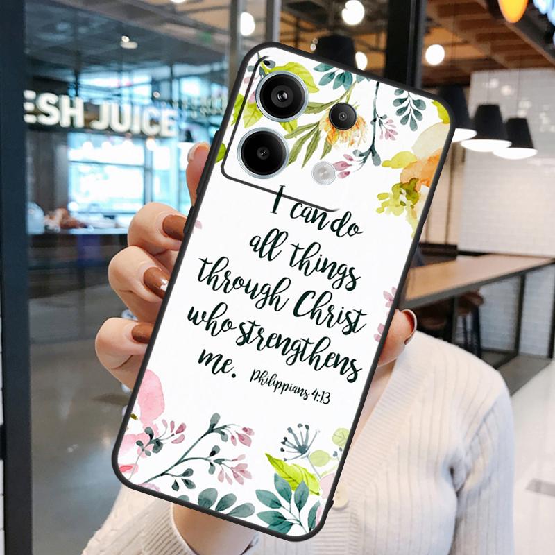 

Bible Jesus Christ Case For Xiaomi Redmi Note 12 11 9 10 13 Pro Plus 12S 11S 10S 9S Redmi 13 10C 12C 13C Cover Redmi 9C