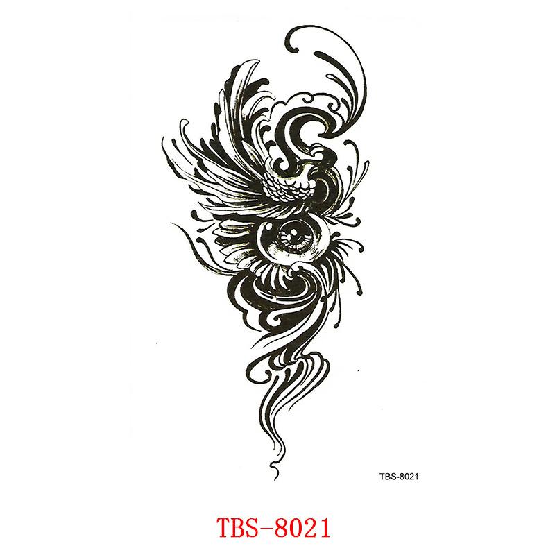 

Наклейки тату на руку с цветами, Тотемы, Персонажи, Наклейки тату Тату 120*190mm