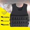 Adjustable Iron Sand Weight-Bearing Vest for Running and Training - Breathable, Invisible Fitness Equipment.