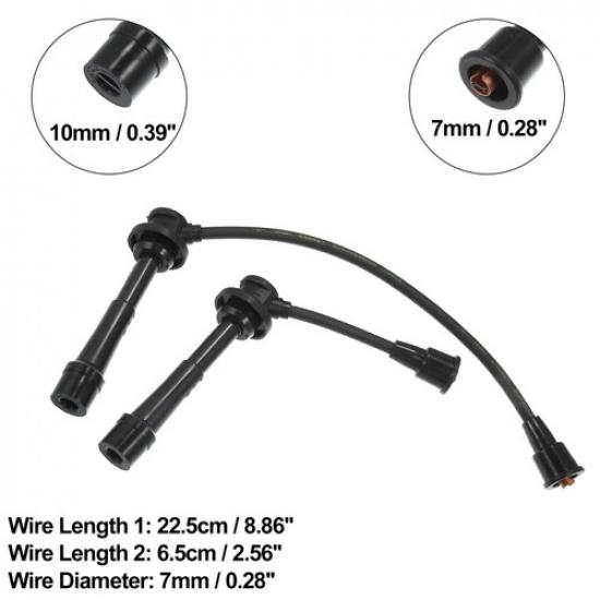 Spark Plug Ignition Wire TWO  for Suzuki Vitara JLS, JLX, JX 1.6L L4 - Gas