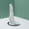 Veiled Lady Statue 3D Printed Goddess Sculpture, Mysterious Female Figurine with Robe, Dark Gothic Sculpture Home Decor for Desk Bookshelf,
