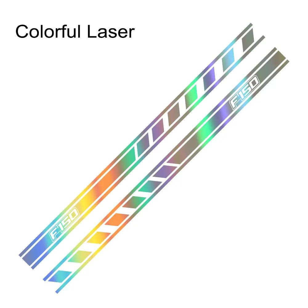 Pickup Door Side Stickers For Ford F 150 Raptor Truck Graphics Skirt Stripes Decor Decals Vinyl Cover Auto Tuning Accessories