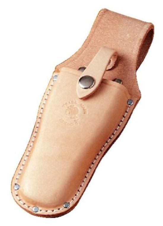 

Kozuchi Tanume Leather Midget Cutter Holder with Embossed Stopper, PL-03