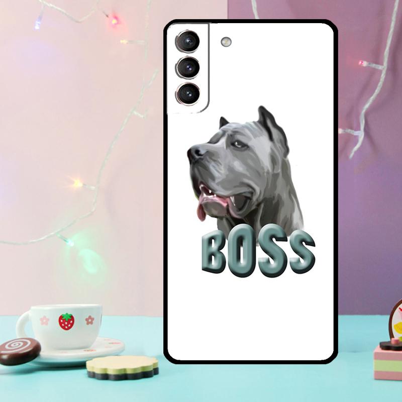 Cane Corso Italian Mastiff Phone Case For Samsung Galaxy S25 Ultra S20 S21 S22 S23 Plus S9 S10 S25 FE S24 Ultra Cover