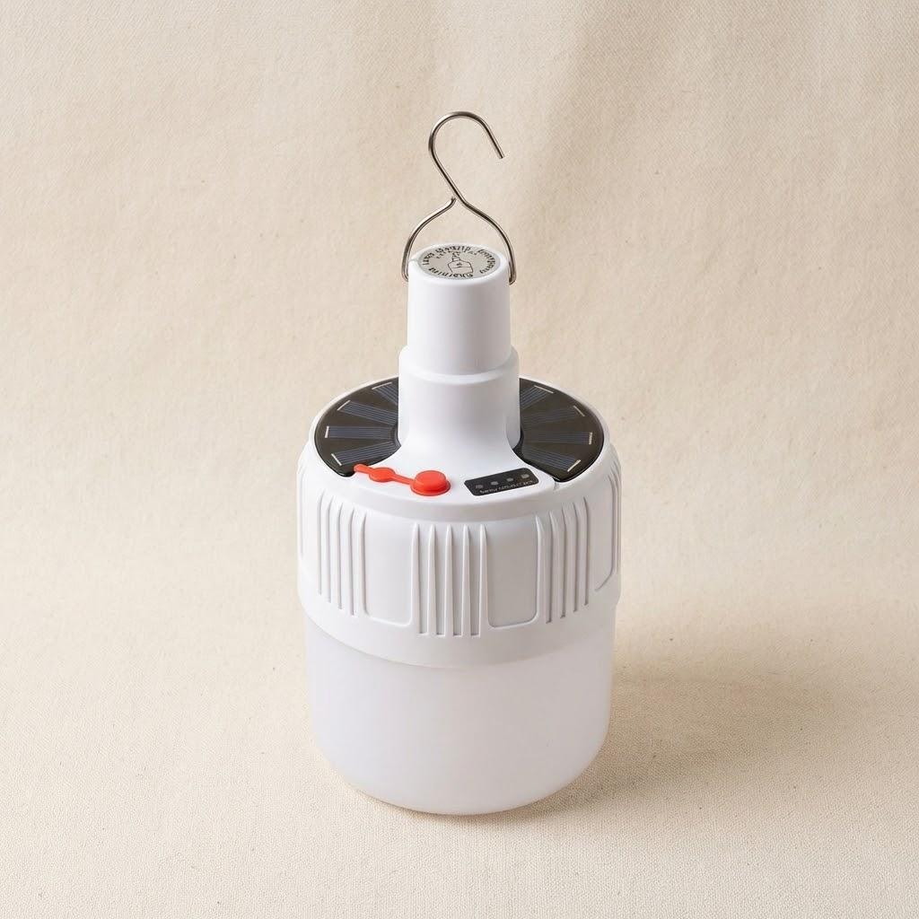 Outdoor Solar Lights USB LED Portable Waterproof Camping Fishing Garden Lighting Emergency Daylight Lamp