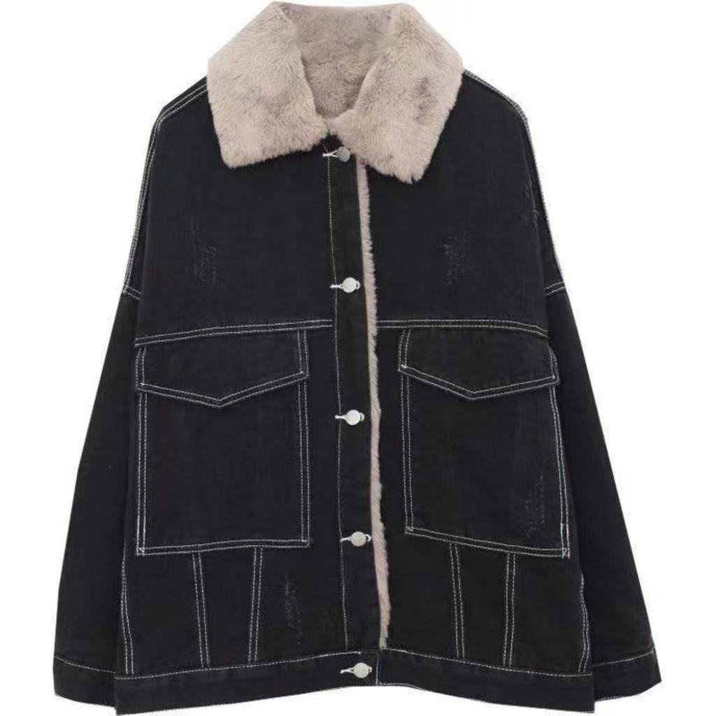 Cowboy Short Jacket for Women, Spring and Autumn Korean Version, New Long Sleeved Slim Fit Hooded Jacket Top