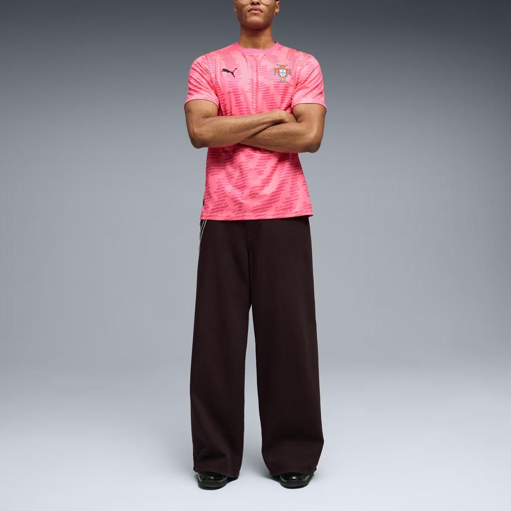Puma X PORTUGAL X SALEHE BEMBURY Goalkeeper Jersey 'Sun Struck Fluro Pink Pes' Men's 787101-81