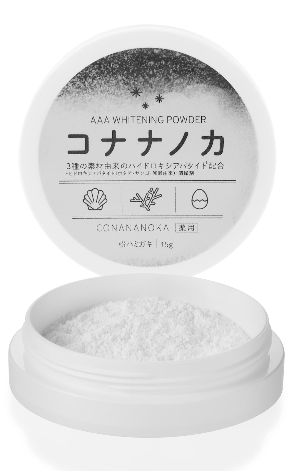 

ваш натуральный Kohart Konananoka Отбеливающий Уход за Полостью Рта Домашний Зубы 15 г [Восстановить белизну зубов] Порошок, Зубная паста, [Без Гидроксиапатита], Отбеливающий,