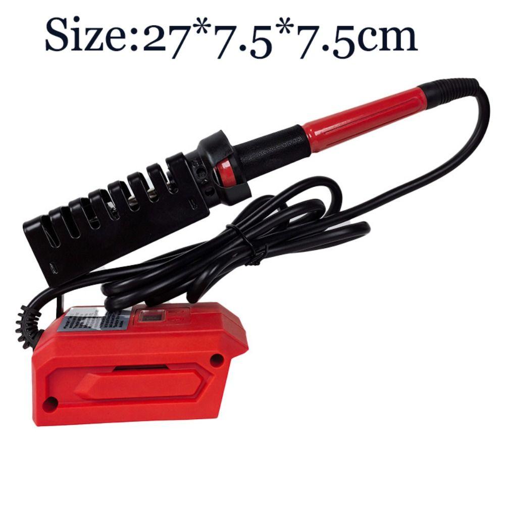 300-500℃ Temperature Electric Soldering Iron Fast Heating Li-ion Battery Wireless Welding Tool for Makita/Milwaukee/Dewalt