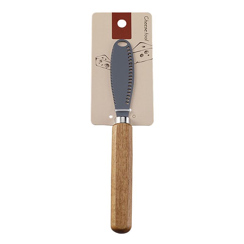 Stainless Steel Cheese Knife & Acacia Wood Handle Cutlery Set