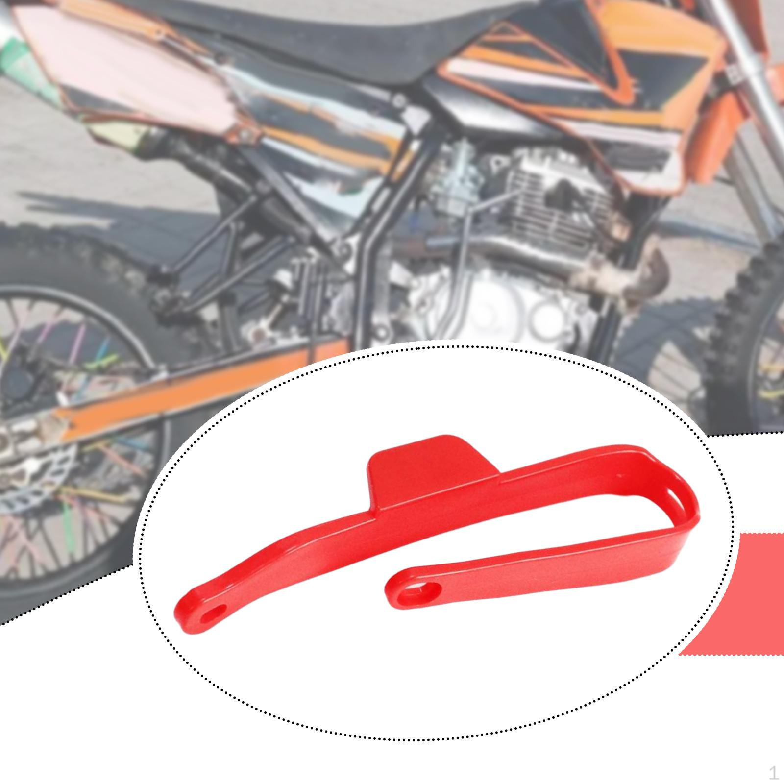 

Motorcycle Chain Slider Chains Guard Guide Direct Replaces, Portable Swing Arm червоний