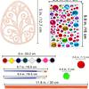 24pcs DIY Wooden Egg Craft Kit - Paint Your Own Festive Ornaments, For Teenagers & Adults, Classroom Activities & Home Decor