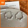 BF CLUB 925 Sterling Silver Wave Line Earrings For Women Girl Sexy Fashion Trendy Jewelry Gift Party Wedding Pendientes