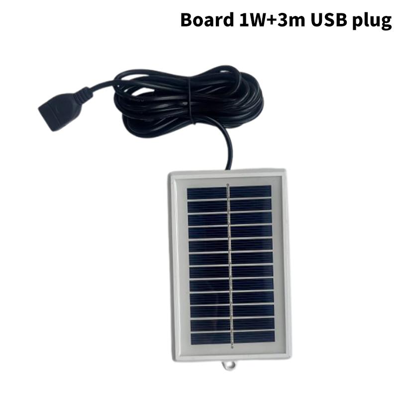 3W Multifunctional Solar Panel 6V Photovoltaic Panel Outdoor Mobile Phone Charger Emergency Power Supply For Iphone16 Huawei