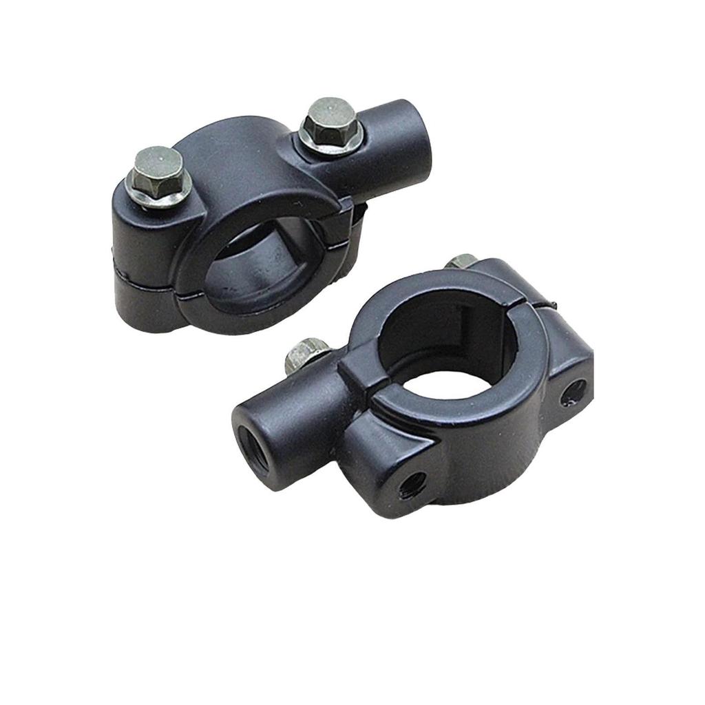 Electric Vehicle Mirror Mount with Phone Holder for Motorcycle - Rearview Mirror Base Handlebar Bracket Accessory