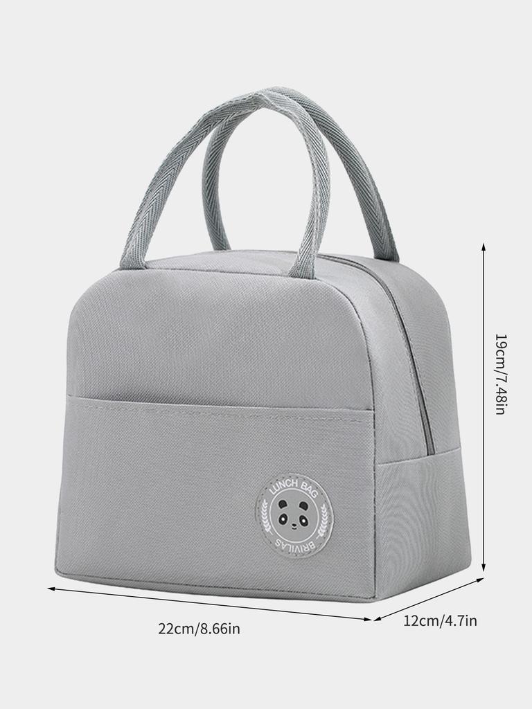 Cation Series Tropical Waterproof Insulation Lunch Box Bag Hand-Held Bento Bag with Thickened Ice Pack for Wholesale