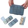 Tablet Splitters Pill Dispenser Portable Vitamin Container Pill Weekly Pill Storage Box  Men/Women