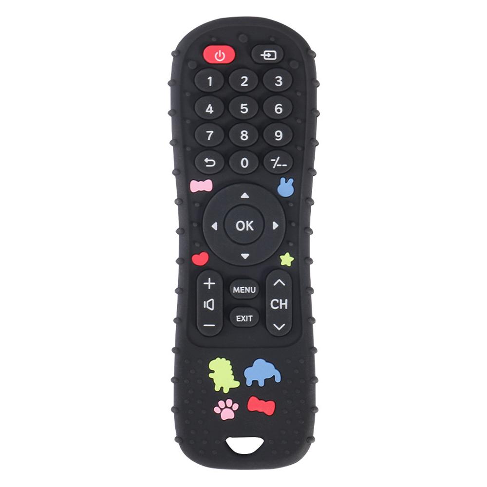 Uzaktan Kumanda Şeklinde Yumuşak Silikon Diş Kaşıyıcı Bebekler İçin İdeal Yumuşak Diş Çıkarma Oyuncağı Mükemmel Çocuk Bayramı Hediyesi