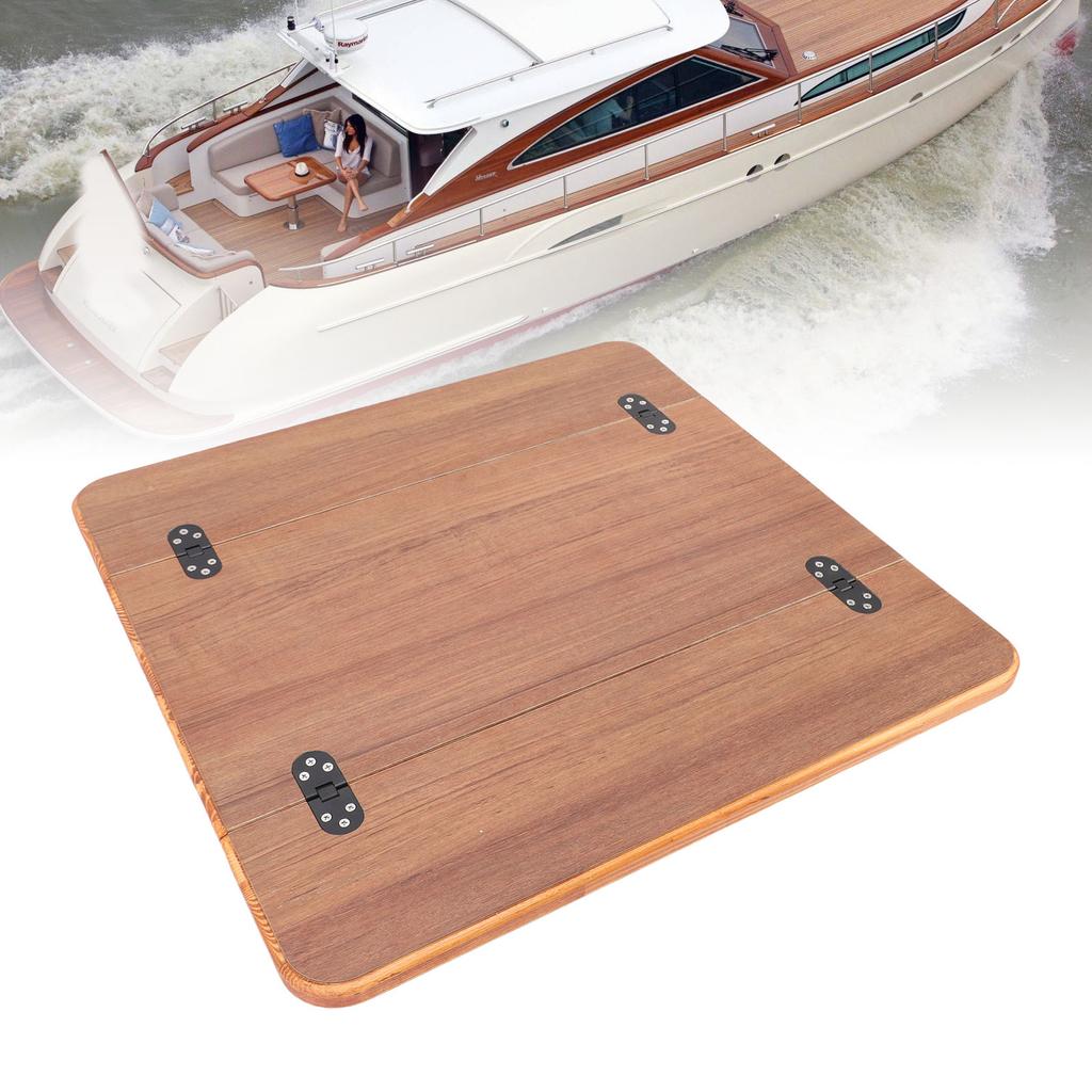 RV Table Top Coated Finish Foldable Stylish   Wood Boat Marine Table Top for Yacht Ship