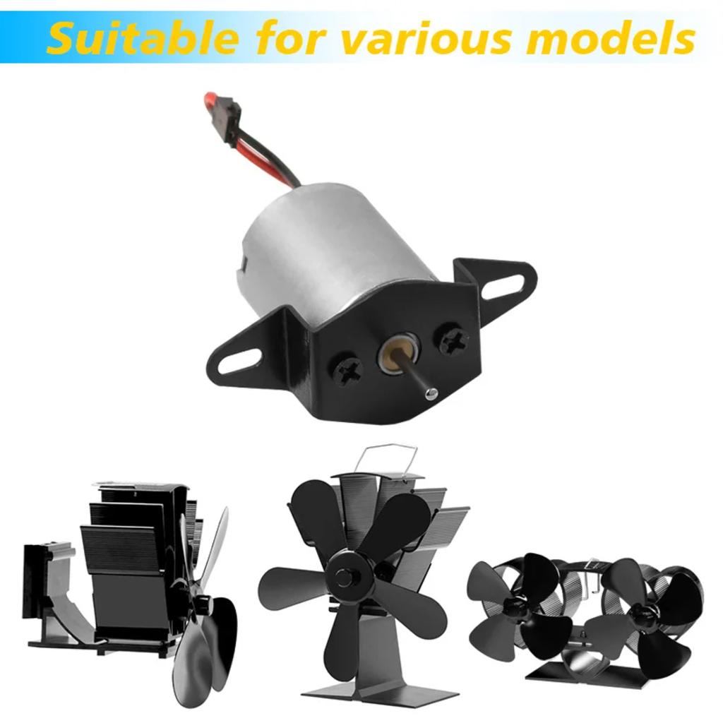 Ofenventilator Ersatzmotor 1500RPM Kaminventilator Stromgenerator Heizung Ersatz Elektrisches Zubehör Reparaturteile