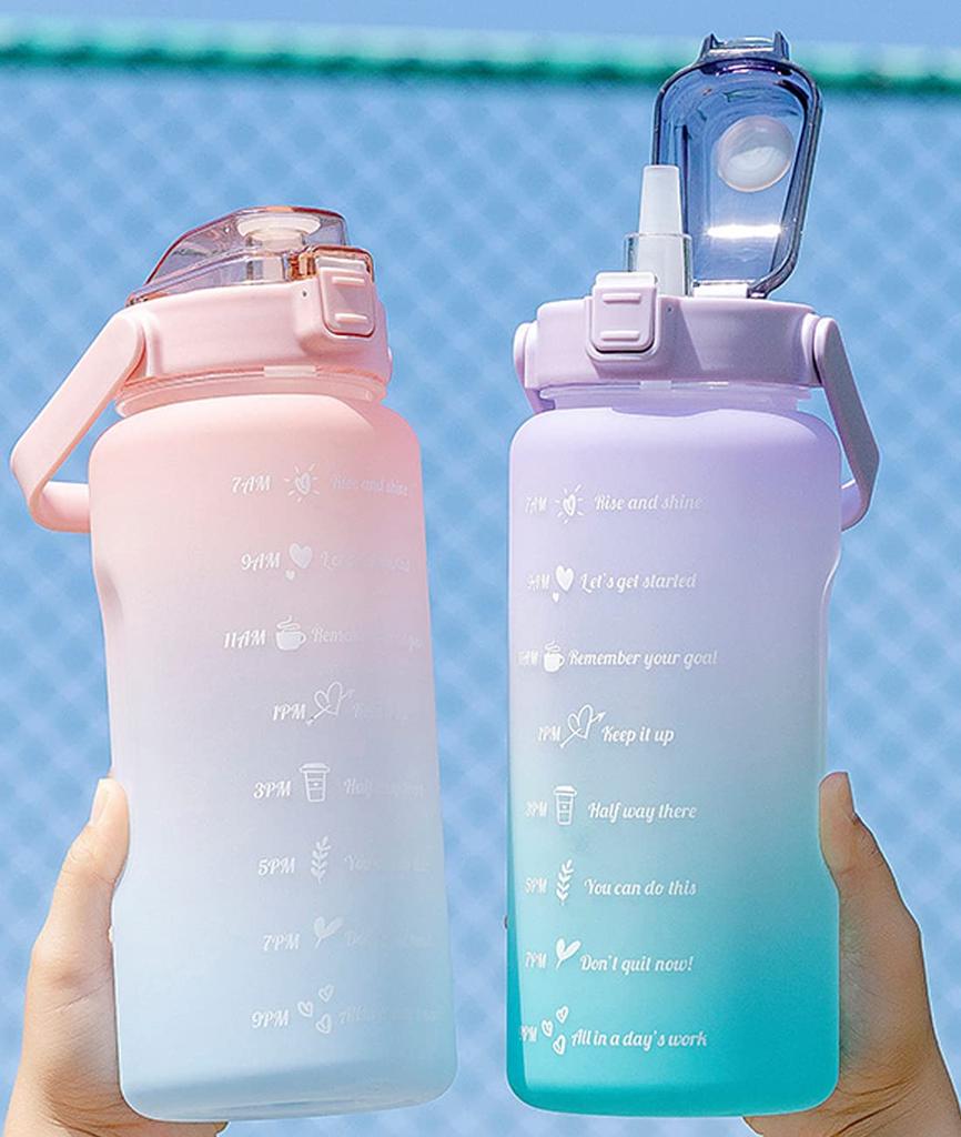 QuiExact Water Cold and Heat Large Capacity Ultra Outdoor Sports Water Bottle for and with Carry Suitable for Adults and Children Bottle, Resistant,