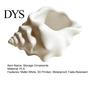 Small Earring Holder for Vanity 3D Printed Conch Shell Storage Dish, Seashell Trinket Tray Jewelry Durable Office Keys, Ocean Style Home Decor
