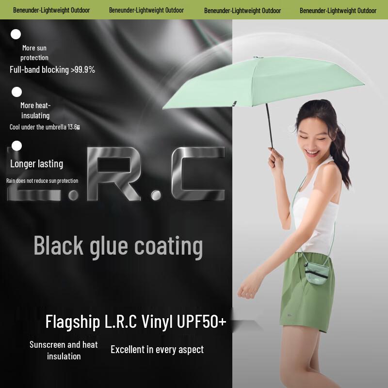 Beneunder BM531 Five-Fold UV Protection Pencil Umbrella