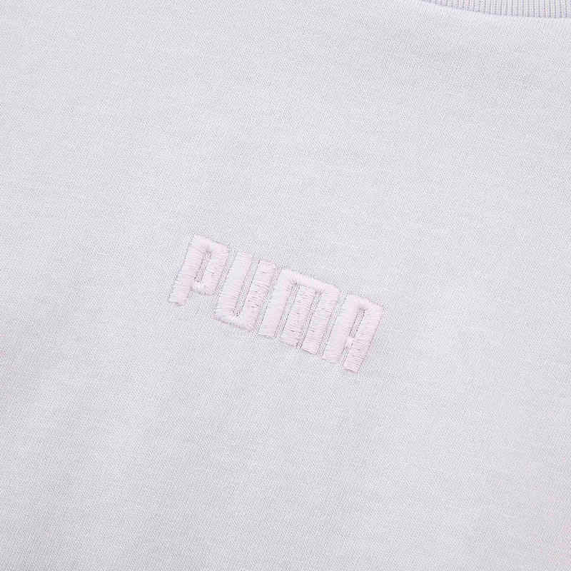 Puma Breathable Casual Sports Versatile Simple Short Sleeve T-Shirt Men Tops Pink 690645-68