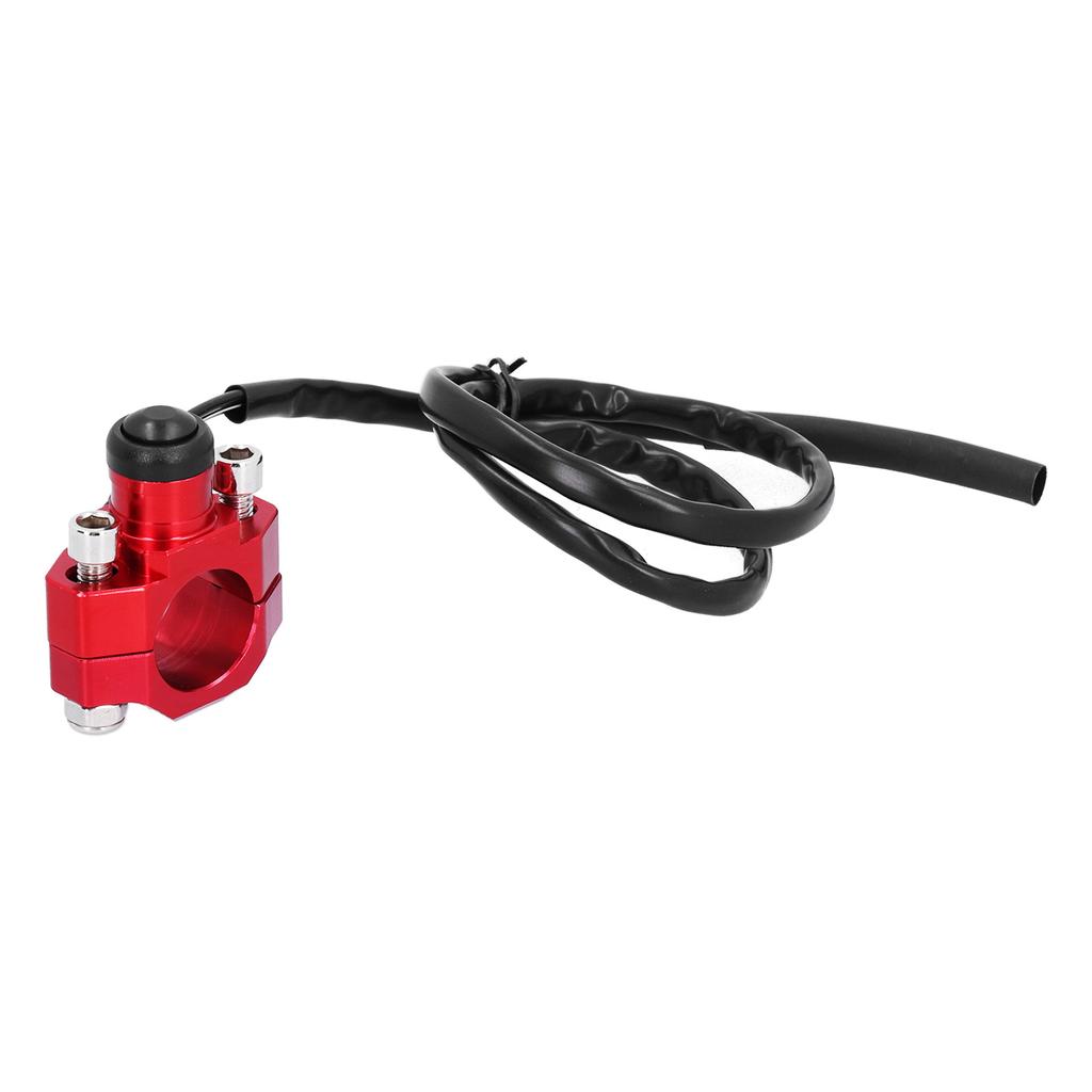 Engine Stop Start Kill Switch with Mounting Backplate Universal for Motorcycle ATV 7 8in Handlebars