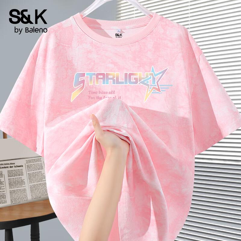 Baleno S&K Women s Tie-Dye Cotton T-Shirt L