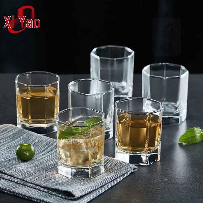 Xiyao Transparent Glass Drinkware Set