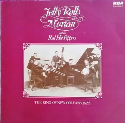 LP Record JELLY ROLL MORTON'S RED HOT PEPPERS - The King Of New Orleans Jazz INTS5092 RCA Internation 1981 UK Jazz Used
