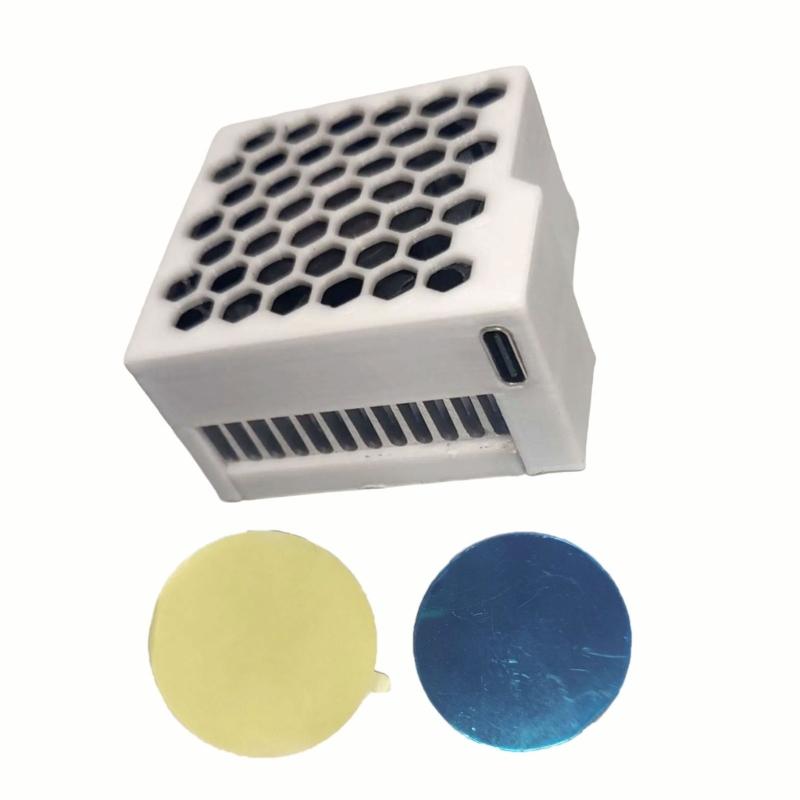 

Semiconductor Heat Sink for Mobile Phone Tablet Cooling Fan Honeycomb Pattern Magnetic Cooling System Low Noise Heatsink 1
