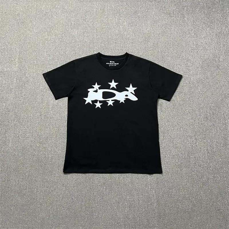 Ida Sply Men's Casual Short-sleeved T-shirt Fun Printed Round-neck T-shirt Summer High-quality T-shirt