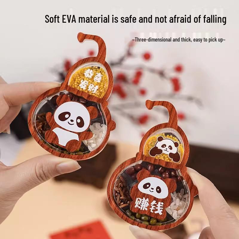 Five Grains 3D Magnet: Housewarming Gift - Creative Coarse Grains Design