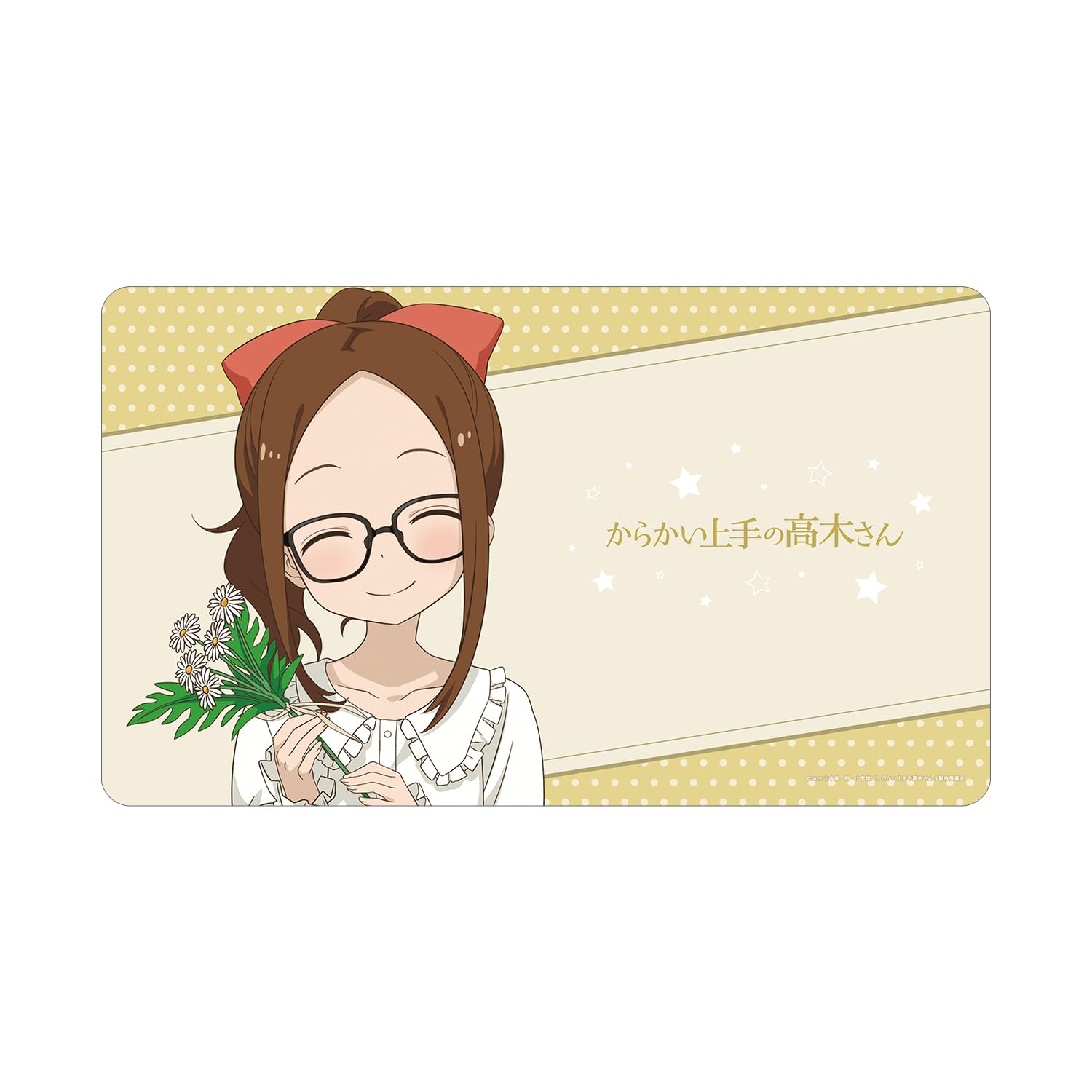 

Teasing Master Original Flower Shop Work Experience Desk Mat Takagi-san Illustration Takagi-san Ver. Multi-Function