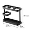 Yamazaki Tool Stand, Wide, Black, Approx. W17 x D6.7 x H14.5cm, Tower 7842