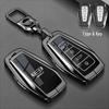 Genuine Leather Key Case for Geely Models: Xingrui, L Binrui, Emgrand, Xingyue L, Binyue, Icon, Boyue Pro, Jiaji