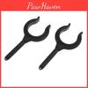 Pieces Nylon 2 Black Marine Boat Oar Lock Rowlock Accessories 45 X Cm