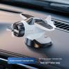Solar-Powered Rotating Airplane Car Ornament with Light-Sensing Feature