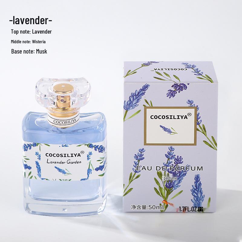 COCOSILIYA Women's Floral Perfume - Osmanthus, Rose, Lavender, Gardenia - Fresh Eau de Toilette, 50ml