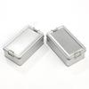 Rechteckige Keksdosen aus Weißblech mit Deckel, staubdicht, für Zuhause, Küche, Schreibtisch, Aufbewahrungsdose für Süßigkeiten, Kaffee, Tee, Schmuck, Schokolade