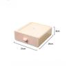 Kawaii Cream Stationery Storage Box Organizer Large Capacity Student Dormitory Sundries Cosmetic Drawer-style Storage Rack Stack