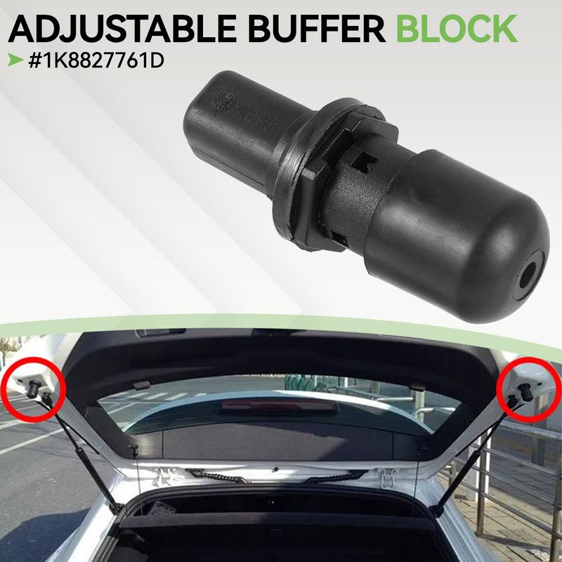 Cushion Rubber Stop Trunk Lids Adjustable Buffer Block Accessories 1K8827761D For VW Scirocco 2009-14 Rear Boot Tailgate Cushion