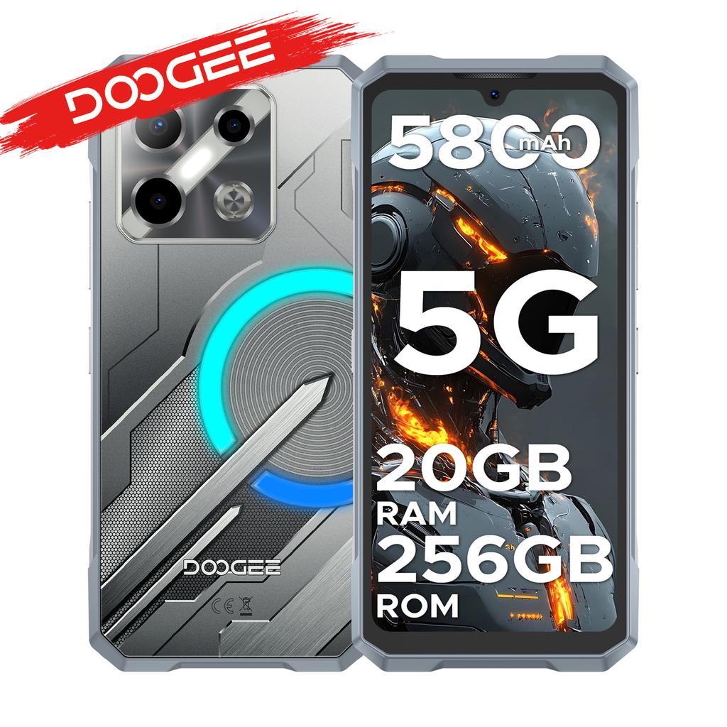 Phone Robust DOOGEE Blade GT Play 5G 20 GB RAM (8 12) ROM Go Light Effect LED Camera IA Dimensity 7025