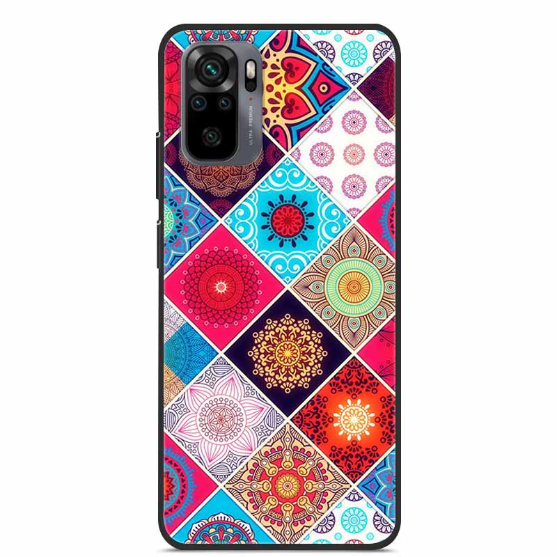 Dla Xiaomi Redmi Note 10S Case silikonowa tylna okładka etui na telefony dla Xiaomi Redmi Note10T 2021 miękki futerał uwaga 10S 10T 10 T S Coque