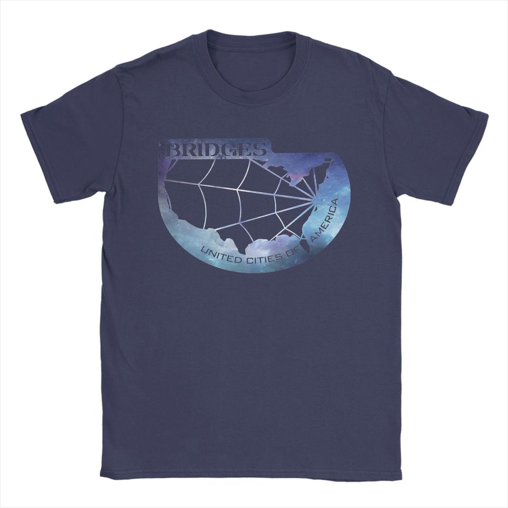 Bridges Death Stranding Logo Outfit Men Women T Shirts Pure Cotton Tee Graphic Print Kojima Tops T-shirt