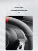 Zhijie S7 Ultra-Thin Alcantara Suede Steering Wheel Trim Sticker