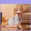 My Cat Is A Cute Girl Pvc Cat Figure For Desk Decor Sitting Pose Gift